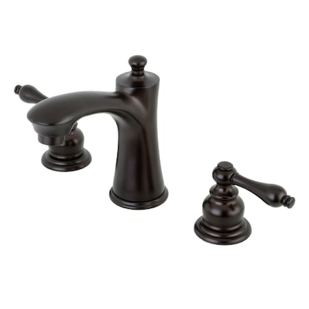 Kingston Brass 8" Widespread Bathroom Faucet, Oil Rubbed Bronze KB7965AL